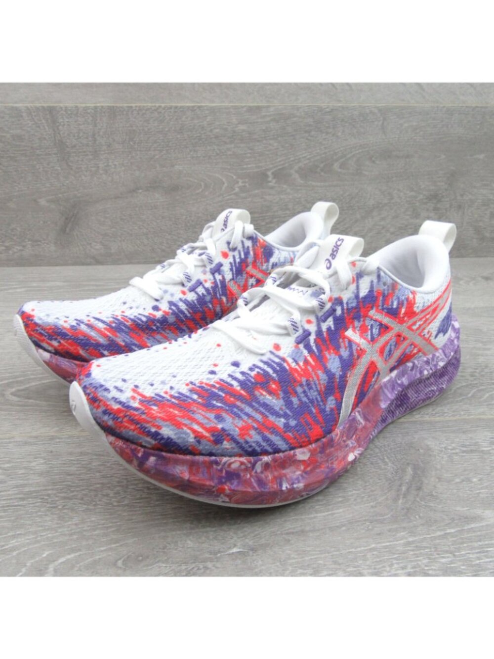 ASICS Noosa Tri 16 Gym Running Shoes Womens Size 8 Purple White NEW - Picture 4 of 13